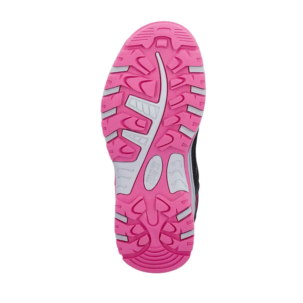 Kinder Schuhsohle grau-fuxia