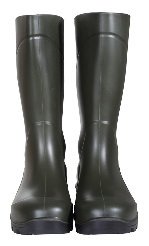 Herren und Damen Sicherheitsgummistiefel mit Rutschfester Sohle und Knöchelschutz
