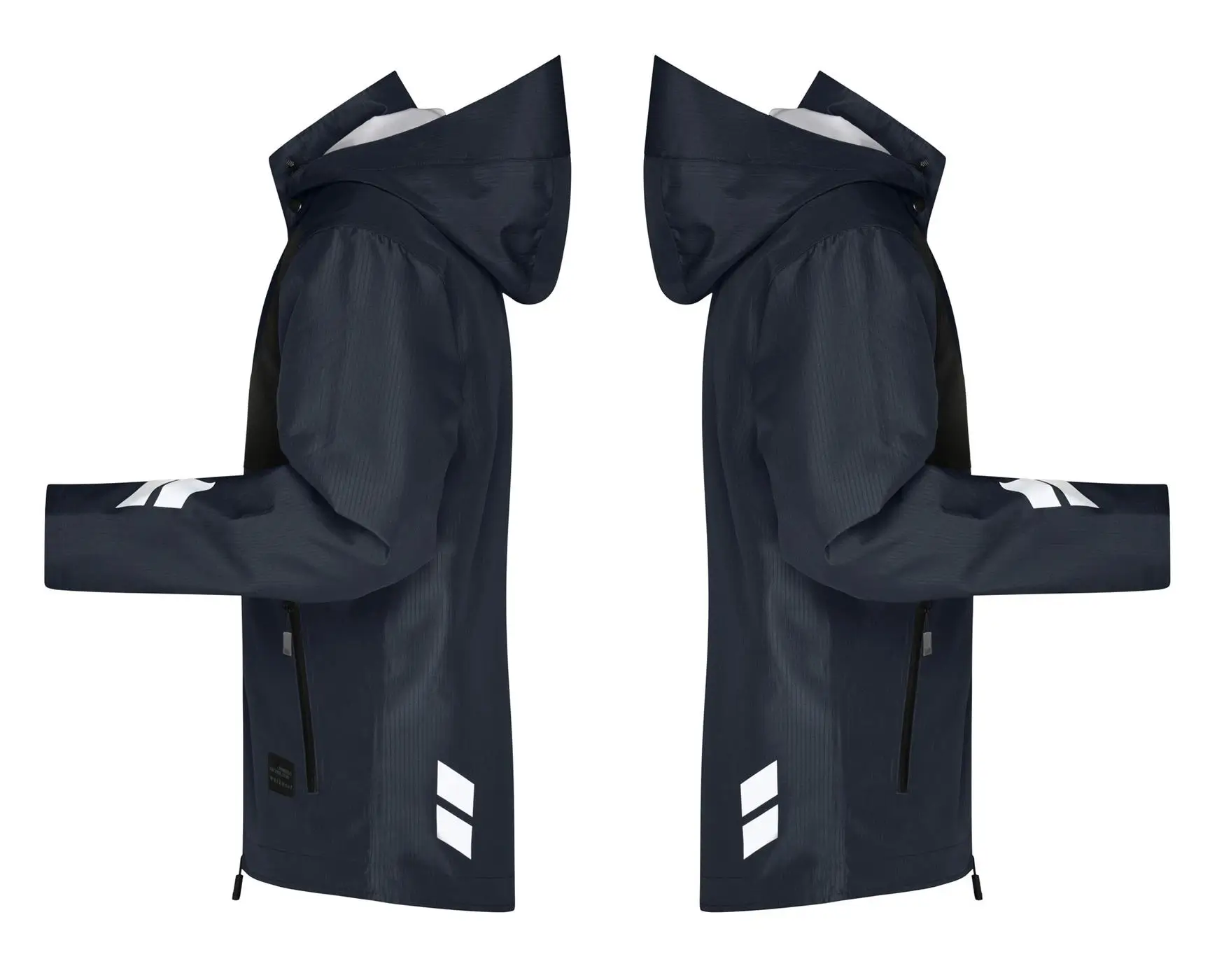 Hardshell Regenjacke carbon-schwarz Unisex