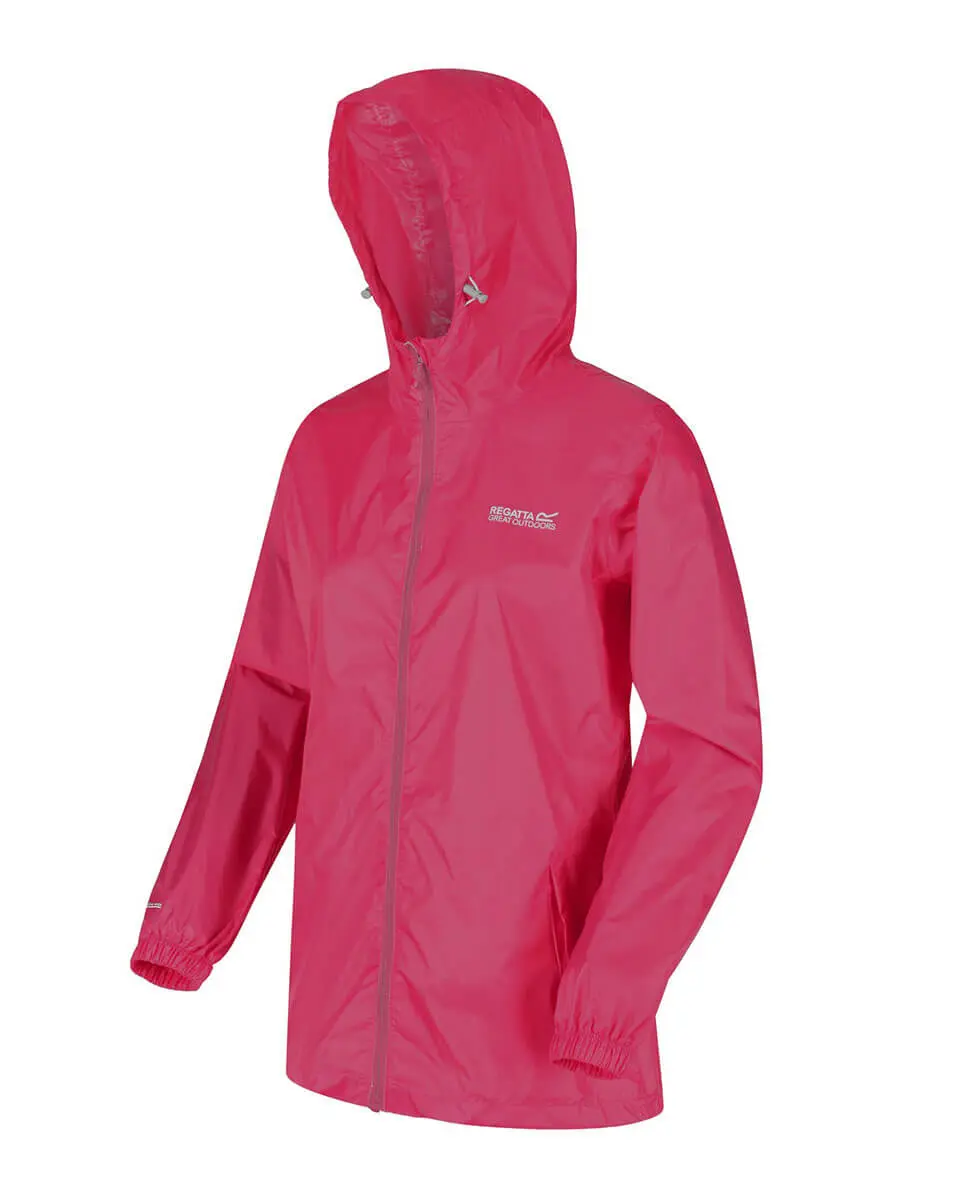Regatta Damen Regenjacke Pack it rethink pink