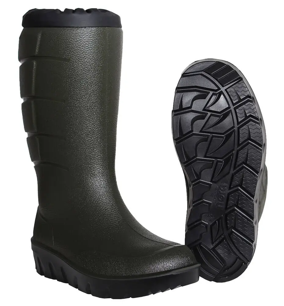 gummistiefel nora thermic plus olivegrün
