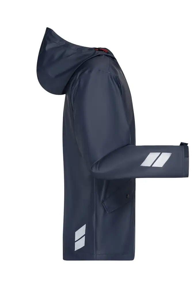 Regenjacke JN1846 navy ansicht rechts
