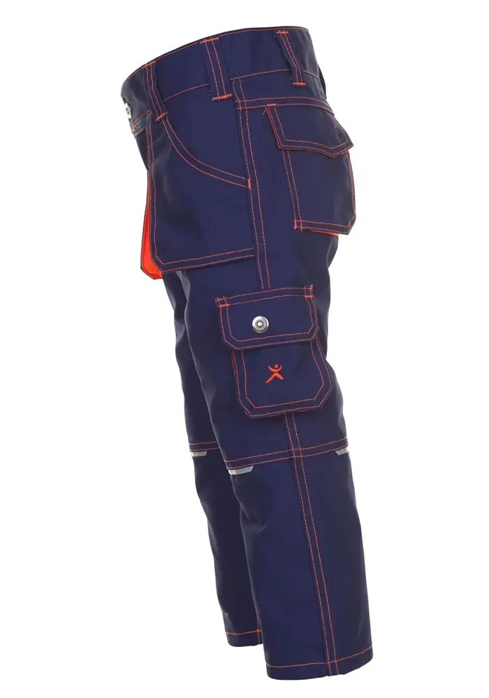 kinderhose navy-orange