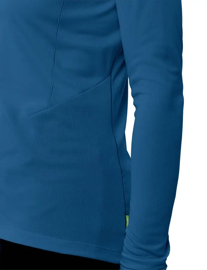 Langarmshirt Damen Larice blau Detailbild