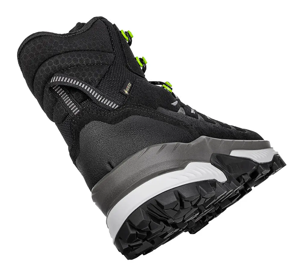 LOWA Trekkingschuhe Herren RANDIR GTX MID schwarz-grau