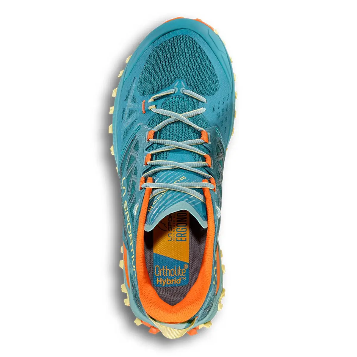 La Sportiva Bushido III Damen Trailrunning Schuhe Ansicht von oben, Trailrunning Schuhe Damen