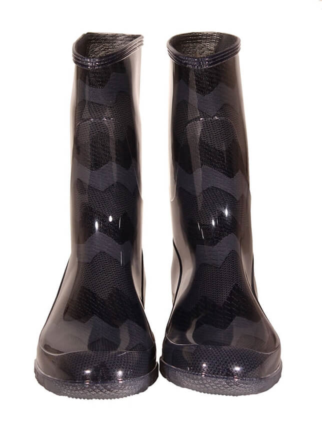 G&G Gummistiefel Lina Basso Tubolare grau gezackt