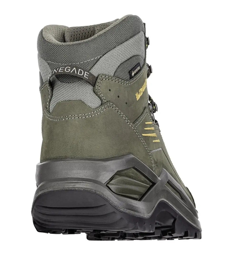 LOWA Renegade EVO GTX mid oliv-senf hinten