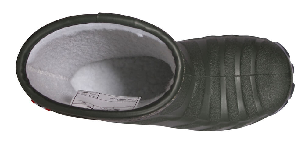 gummistiefel kinder gefuetert dunkelgruen