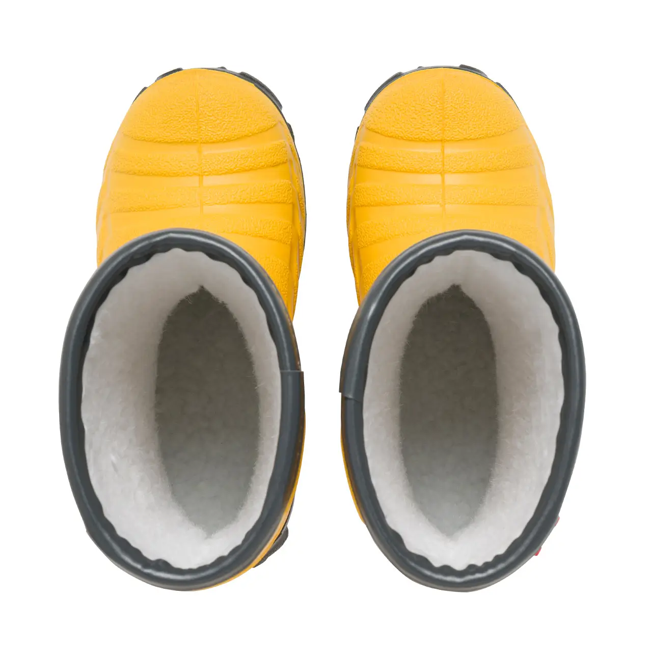 Viking Kinder Winterstiefel Ultra Warm gelb Perspektivansicht von oben