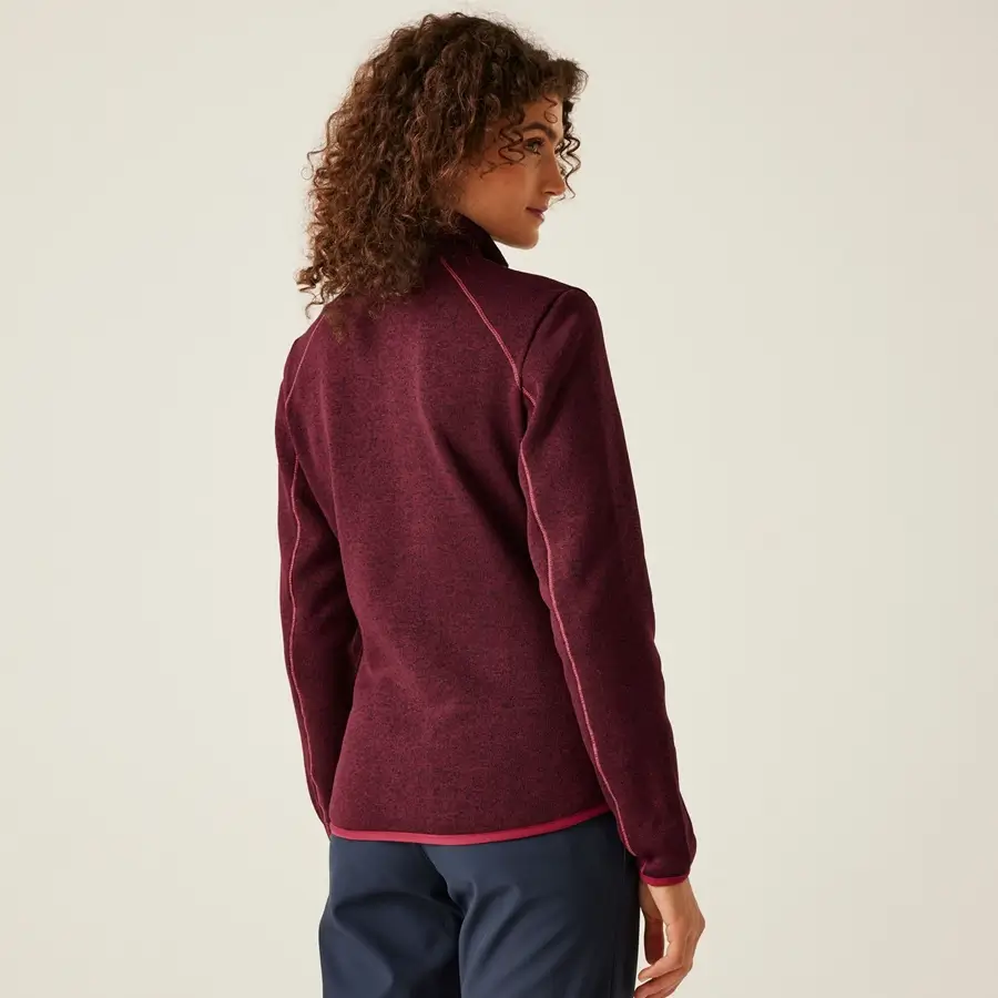 Regatta Strickfleecejacke Damen Newhill burgund Strickfleecejacke Damen Newhill burgund