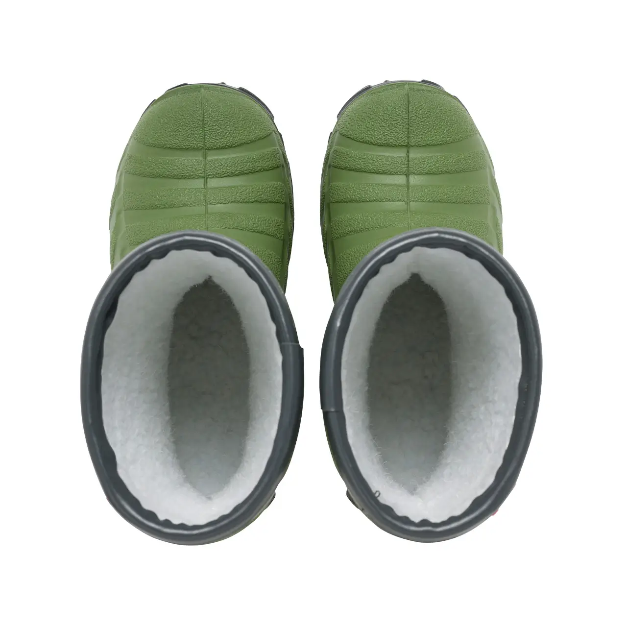 Viking Kinder Thermostiefel Ultra Warm grün Perspektivansicht von oben