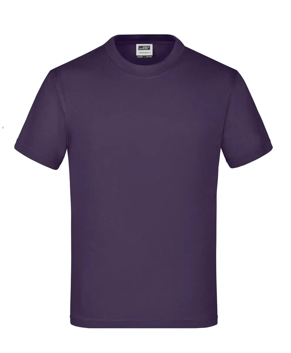 Kinder T-Shirt lila ansicht vorne