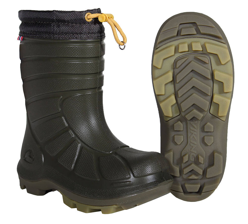 Winterstiefel Kinder dunkelgrün
