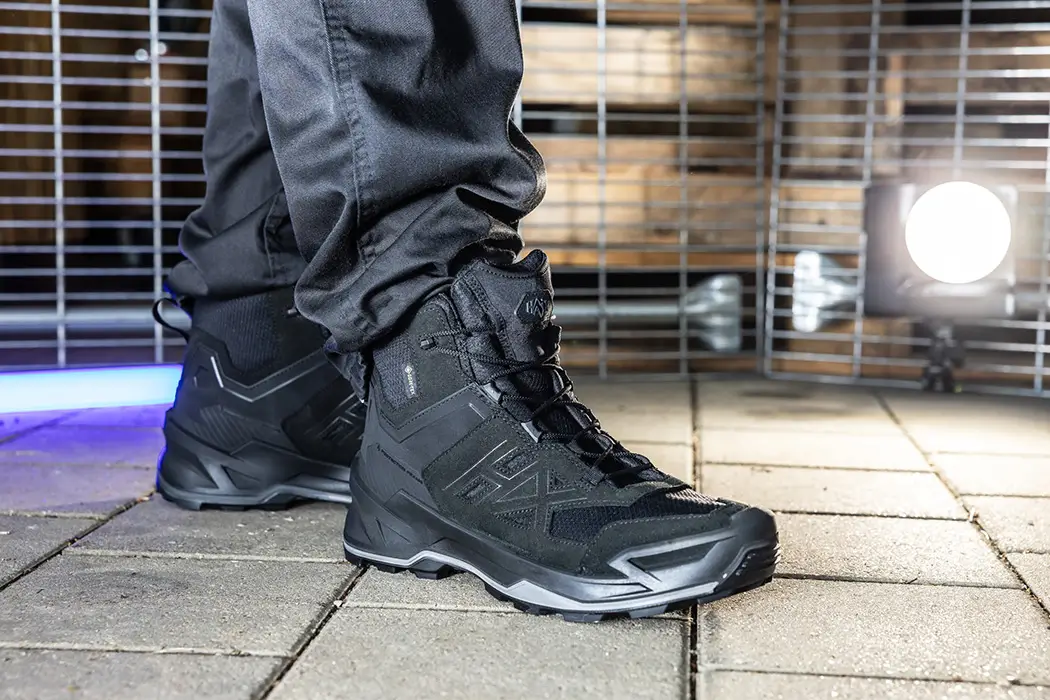 HAIX Black Eagle EVO Athletic V GTX mid/black Einsatzschuh für Polizei und Sicherheitsdienst