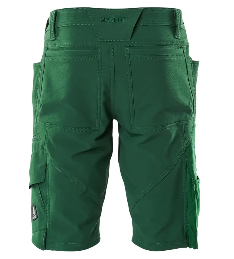 arbeitsshorts gruen hinten