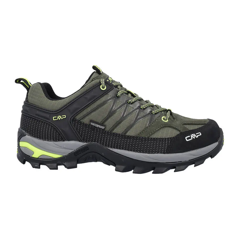 CMP Trekkingschuhe Herren RIGEL Low Jungle-Yellow Fluo