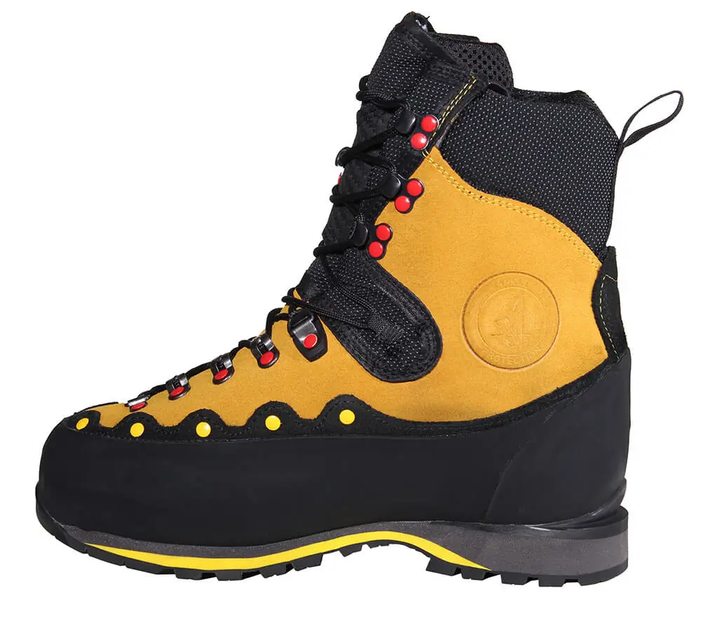 schnittschutzschuhe pfanner zugspitze alpine ansicht innenseite