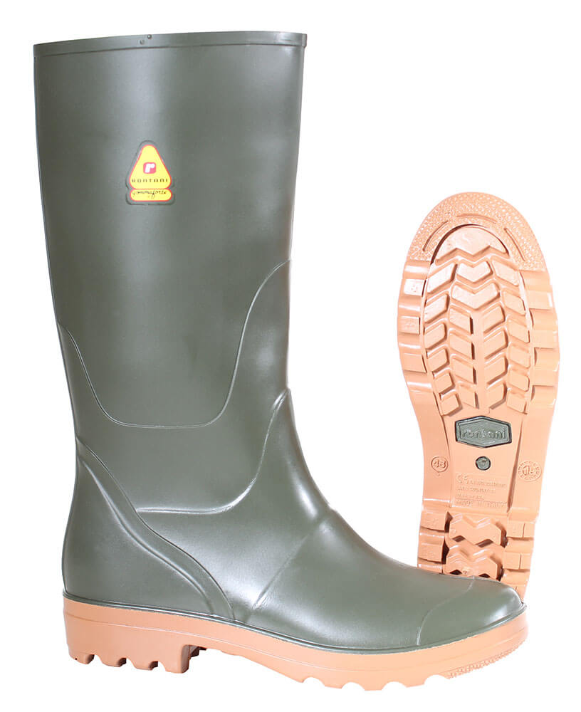 Nora Arbeitsgummistiefel Herren "Country" Gommaforle✔ Gr.39 bis 47✔ Farbe oliv✔