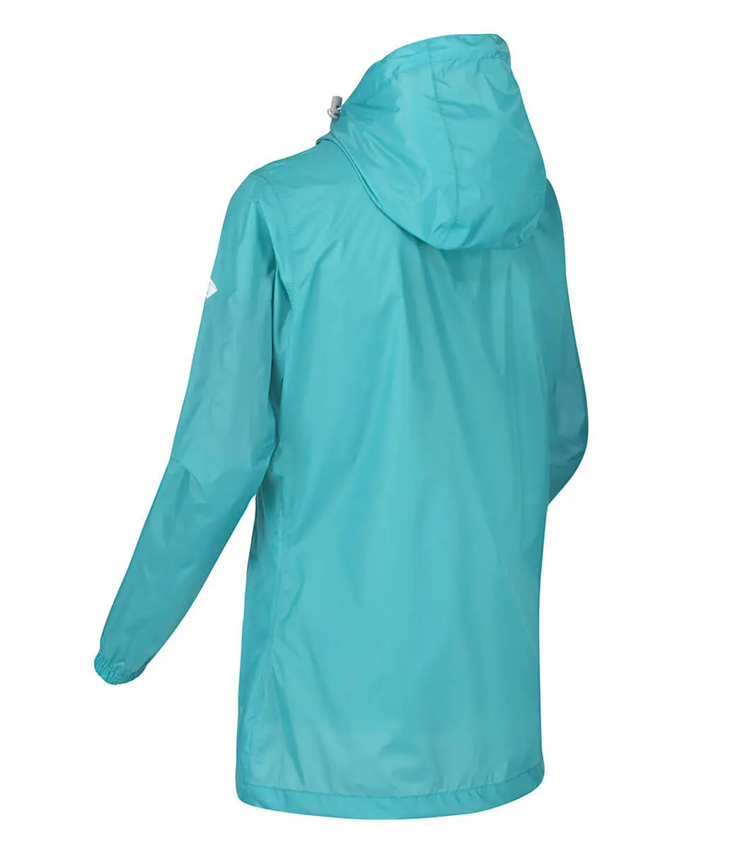 Regatta Damen Regenjacke Pack it türkis