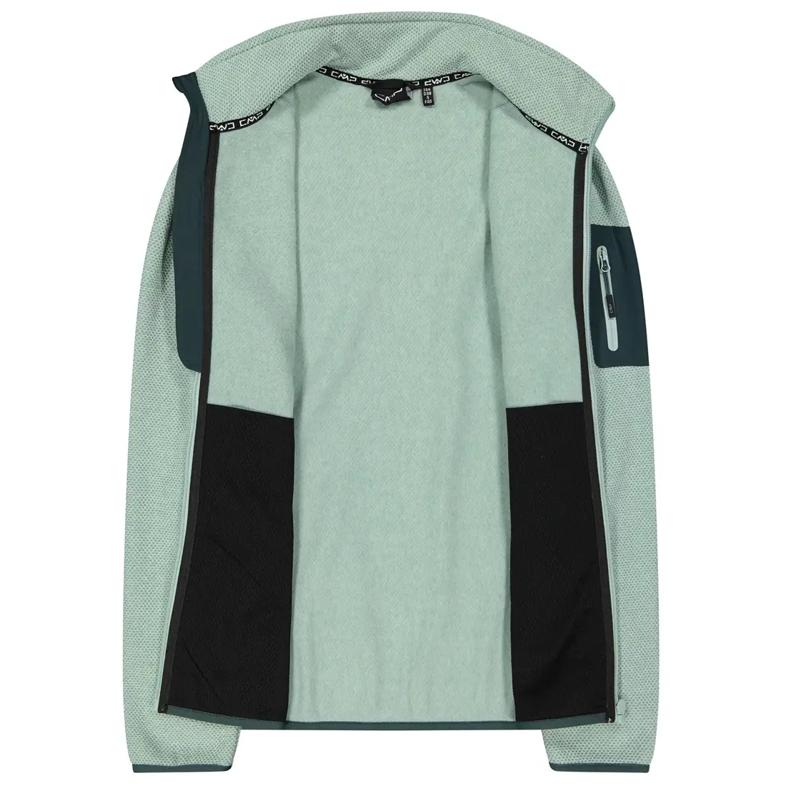 CMP Damen Strick Fleece Jacke jade-trek green