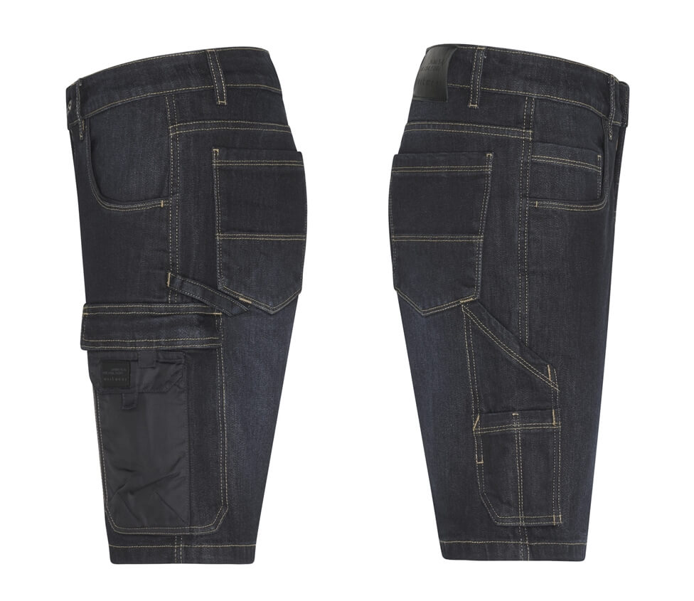 Jeans Arbeitsshorts black denim JN871