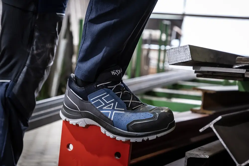 Arbeitsschuhe HAIX BLACK EAGLE Safety 200 | C, GTX, blue ansicht seite Art. 610050