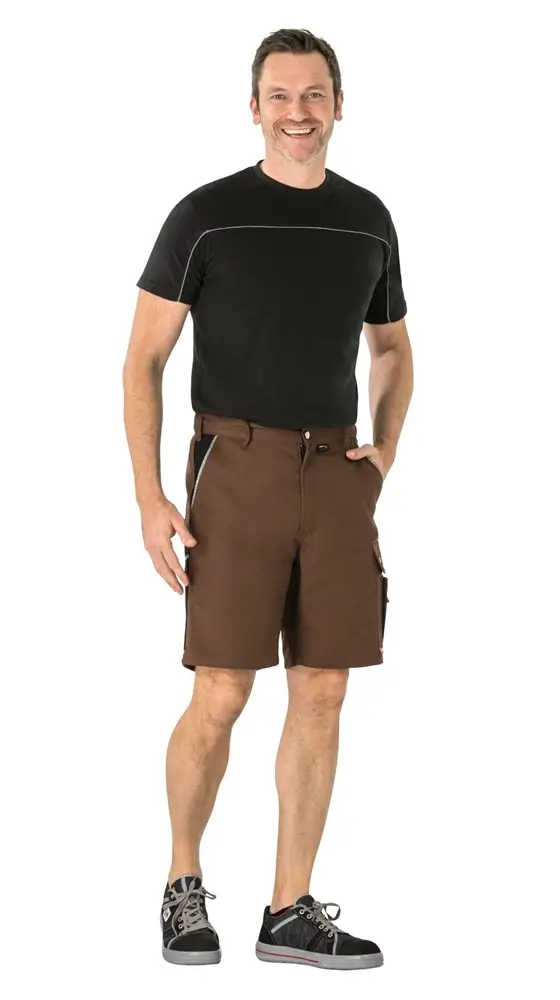 arbeitsshorts herren farbe braun