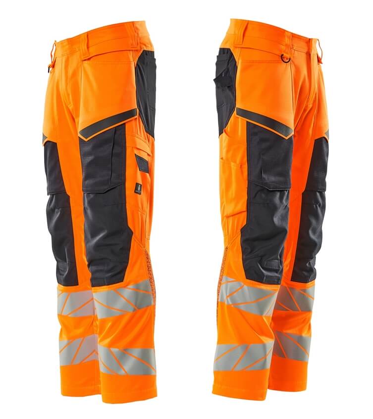 MASCOT® Warnschutzhose Stretch Zones - leuchtorange