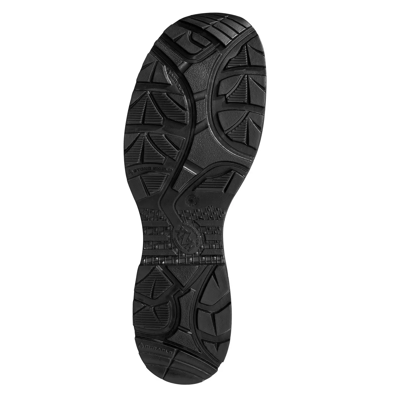 Robuste SicherheitsSchwarze Laufsohle von Sicherheitsschuhe S7, Haix Airpower XR 820, rutschfest, esd, antistatisch,nubukleder, Artikel 604114