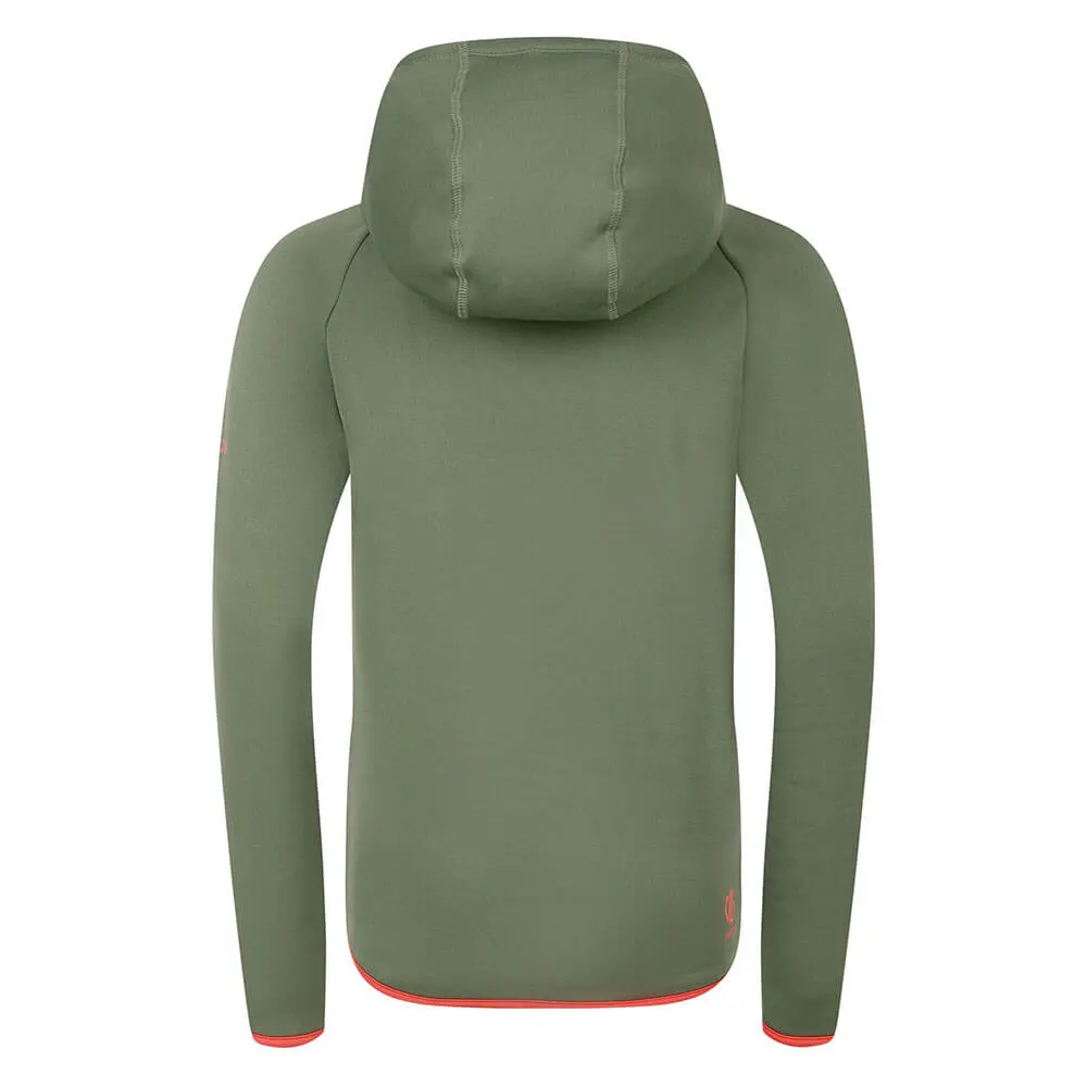 Dare2b Kapuzenpullover Kinder olivgrün ansicht hinten