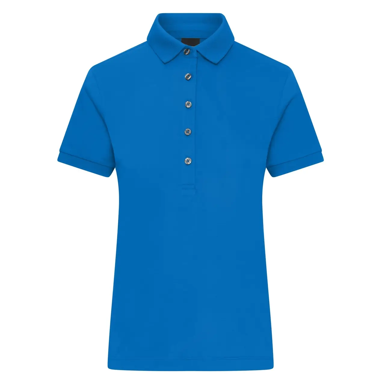 Damen Poloshirt blau für die Arbeit daiber jn1301 front