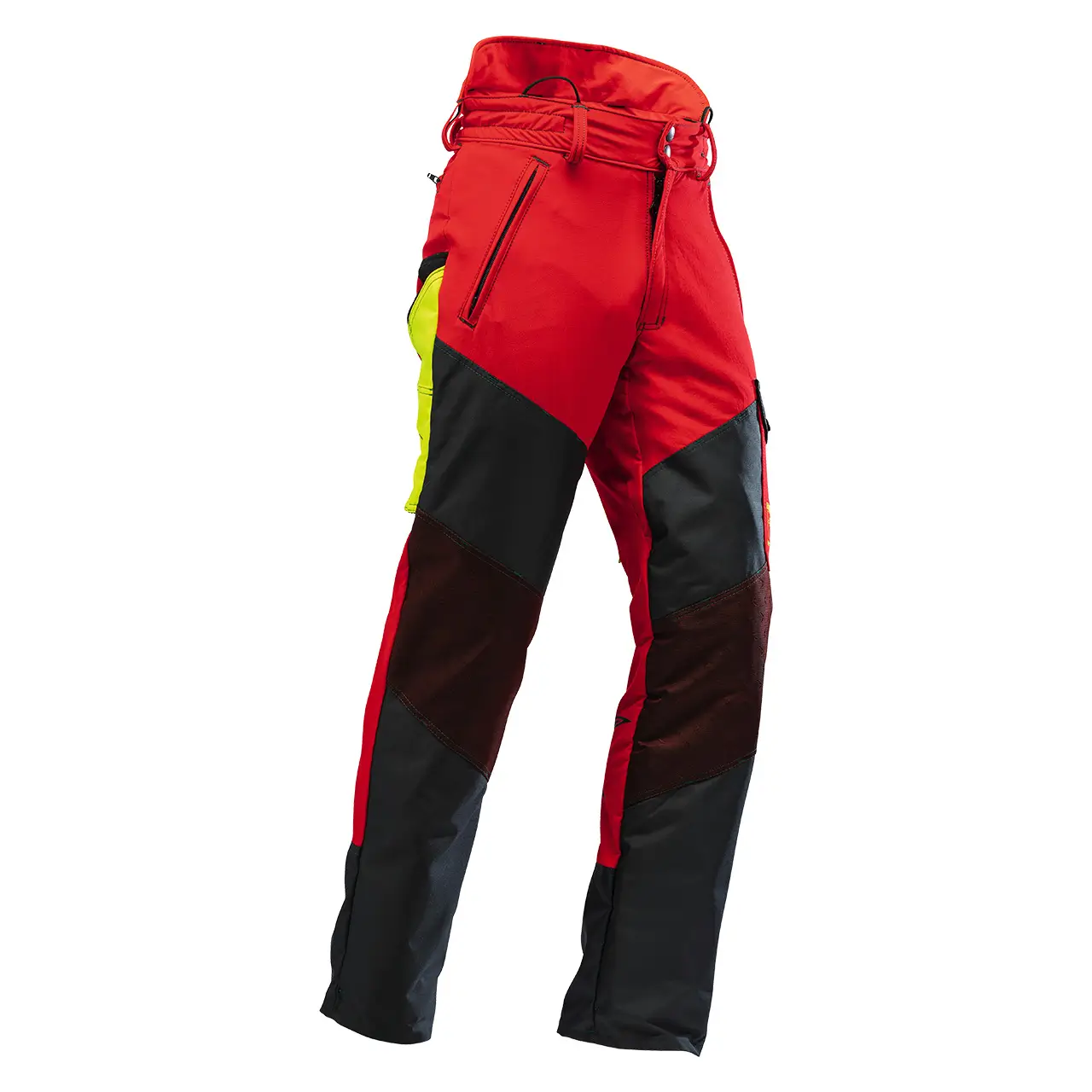 Gladiator® Keprotec Schnittschutzhose Frontansicht – robuste Forsthose mit Schnittschutz Klasse 1, Keprotec-Verstärkungen und 4-Wege-Stretch.