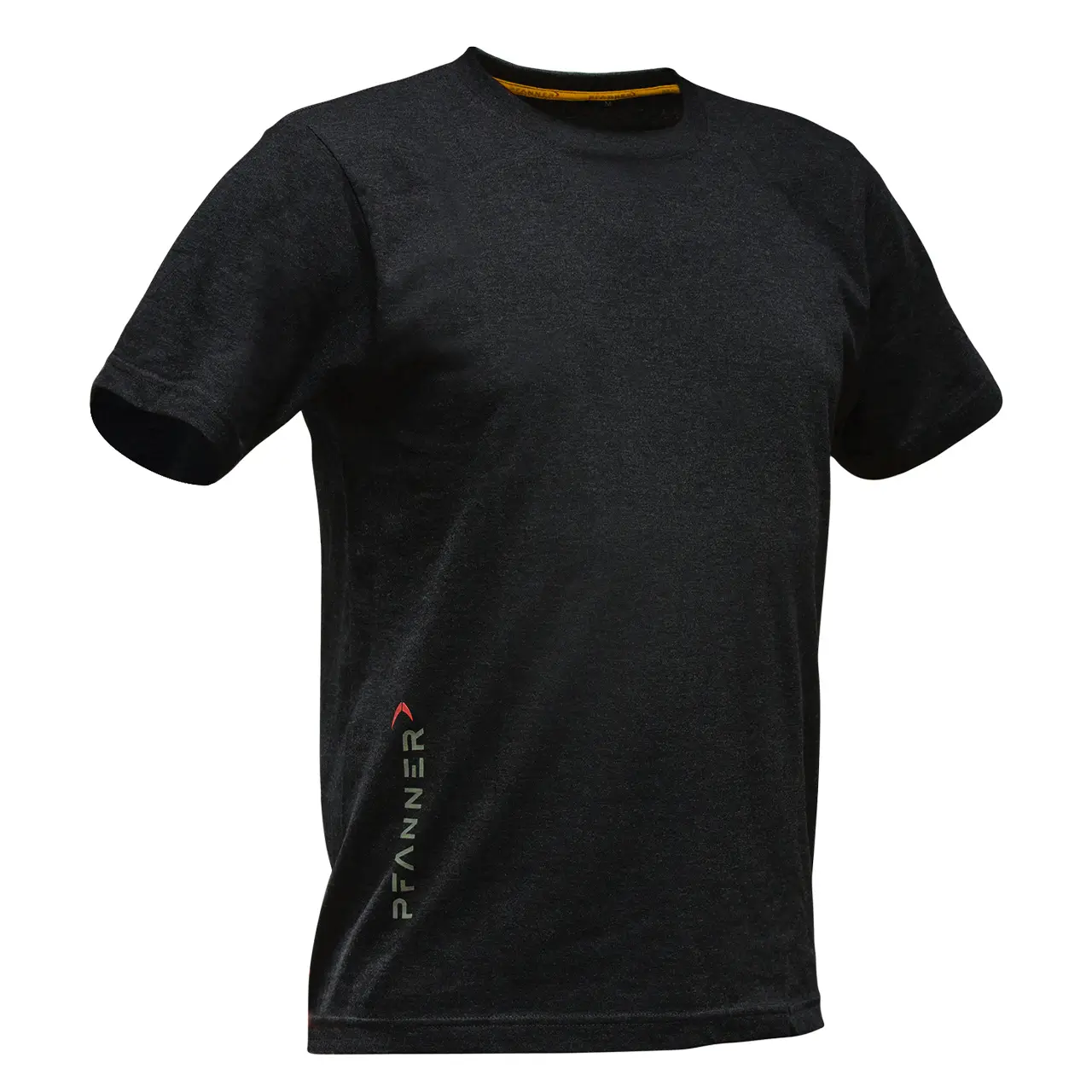 Pfanner T-shirt schwarz, Frontansicht 2er set arbeitskleidung Pfanner Herren
