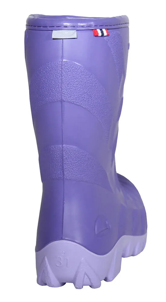 Winterstiefel Kinder Ultra Warm violet ansicht hinten