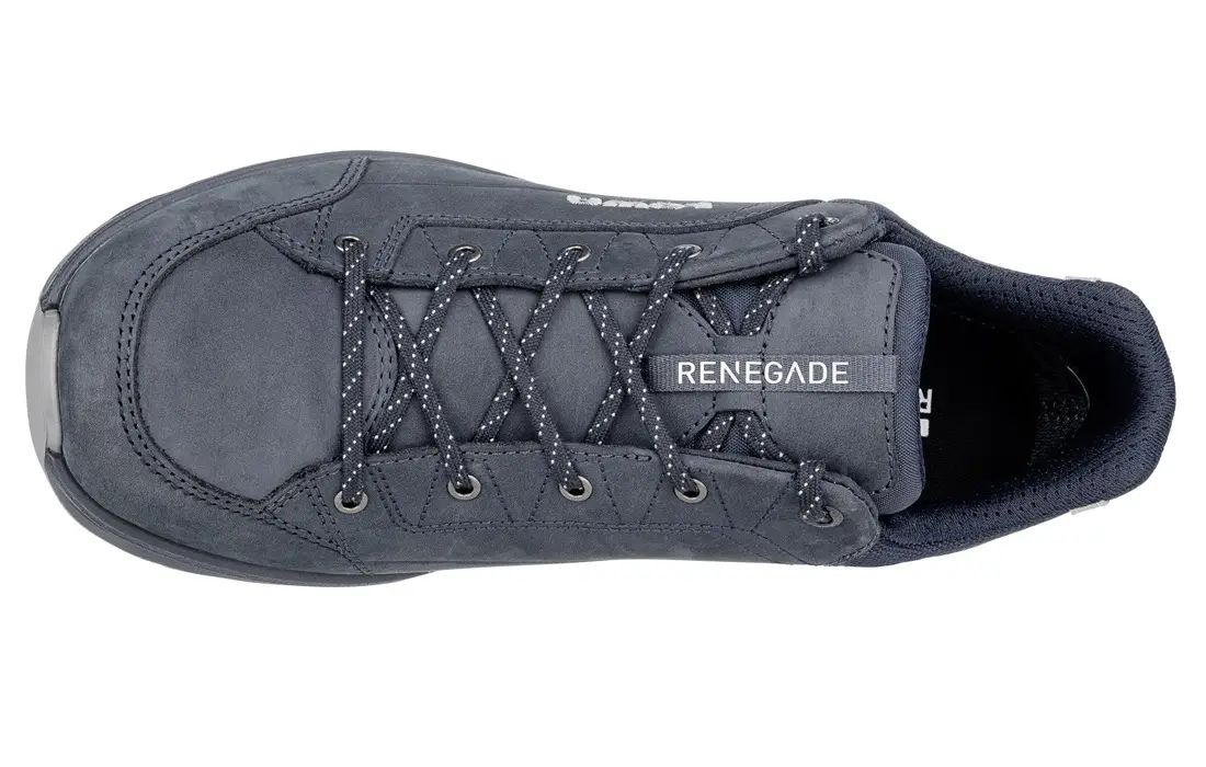 LOWA Halbschuhe Herren Renegate EVO GTX low navy-stein