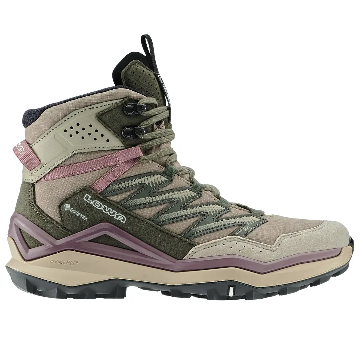 Lowa Damenschuh Maddox Pro GTX Mid Ws desert-altrosa ausenseite 3216204940