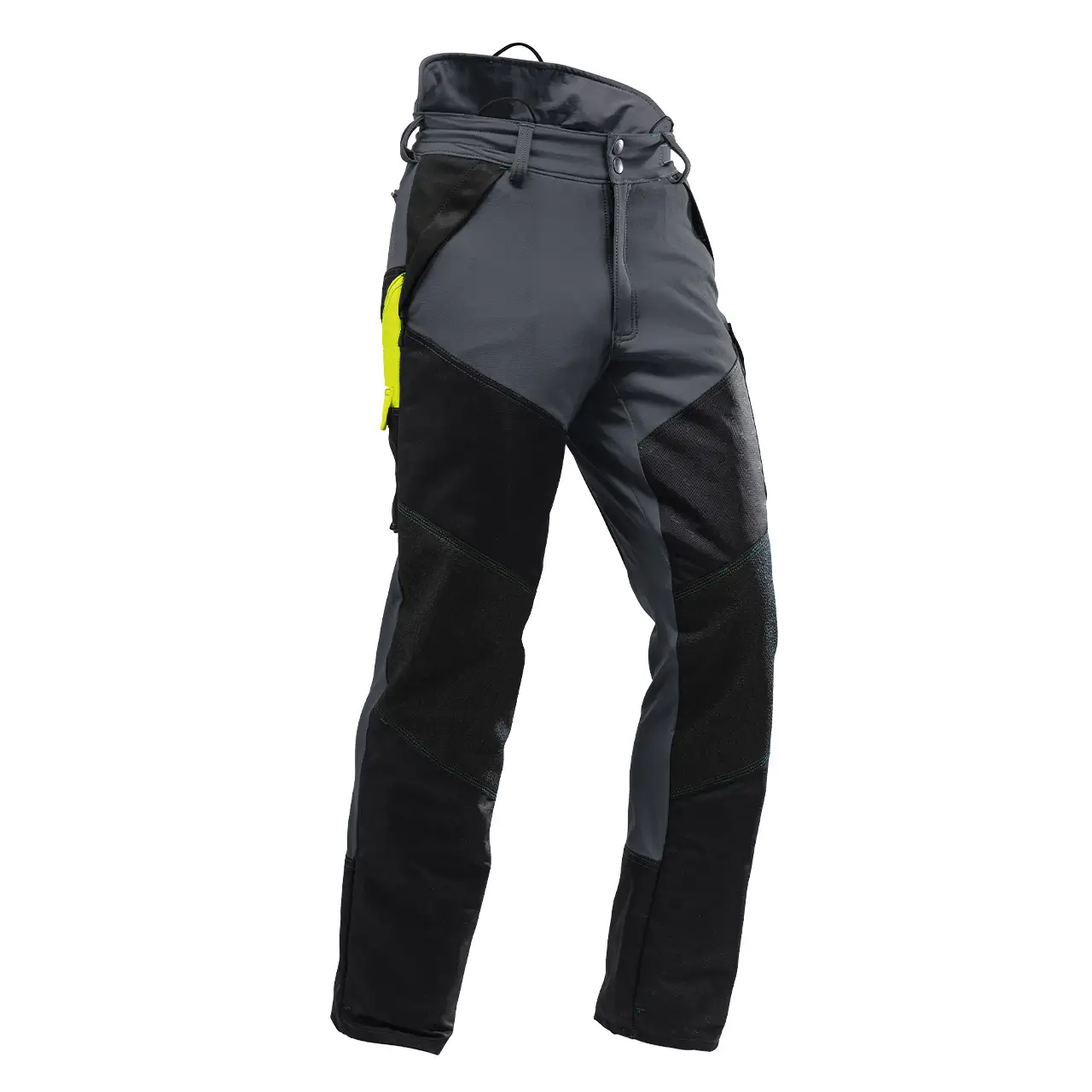 Pfanner Schnittschutzhose in grau Typ A für professionelle Forstarbeiten