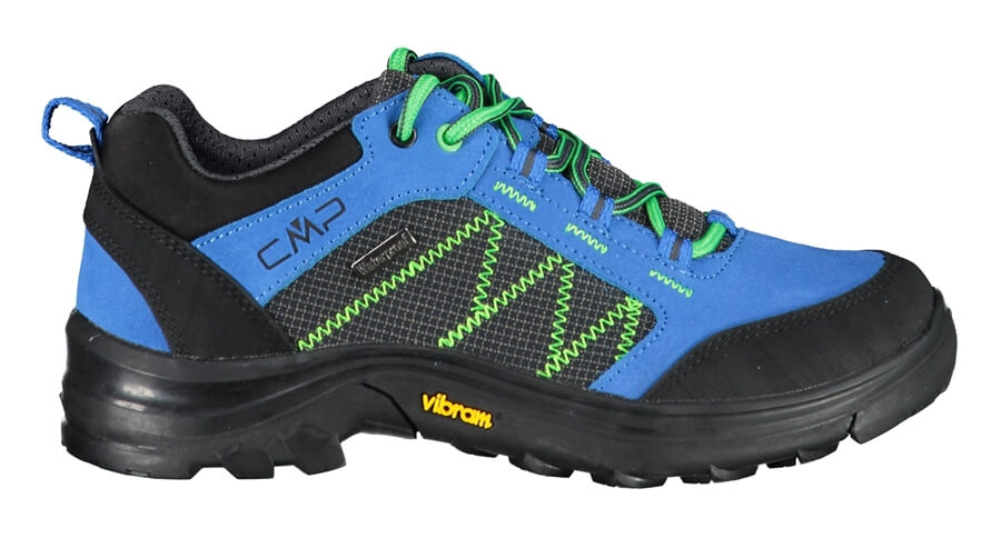CMP Kinderschuhe "Thiamat low 2.0" blau-grün ansicht aussen