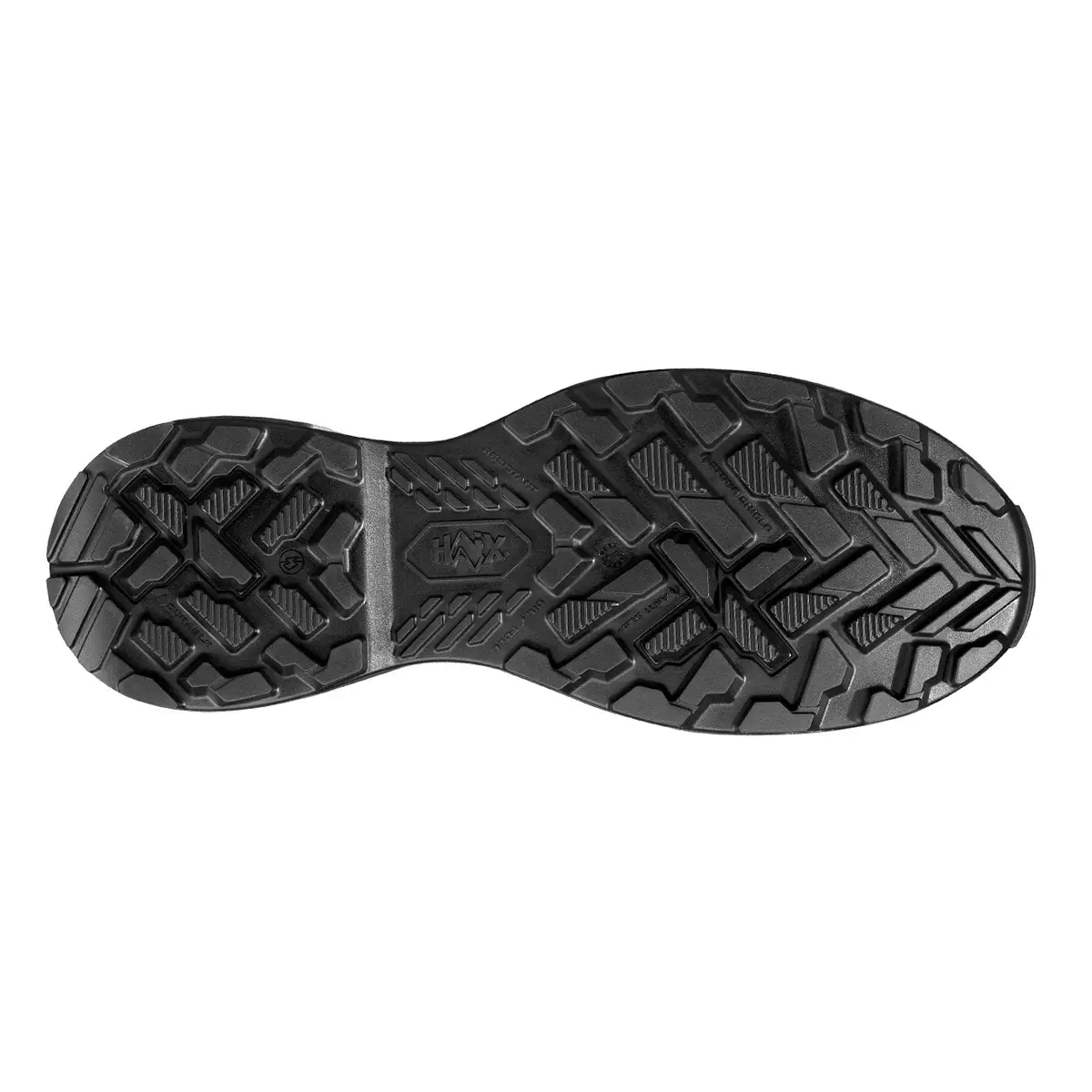 Laufsohle schwarz, HAIX Black Eagle EVO Tacticalc GTX mid. Rutschhemmende Sohle und Profil für sicheren Halt