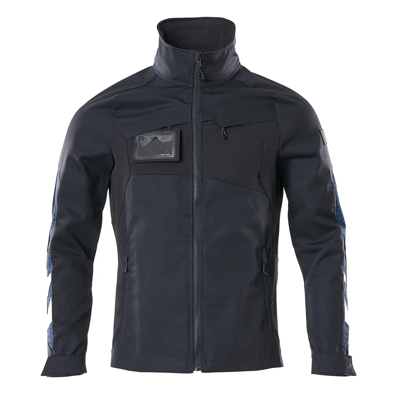 Workwear Jacke dunkelblau,mascot-accelerate, frontansicht,Artikelnummer 18509-442-91010