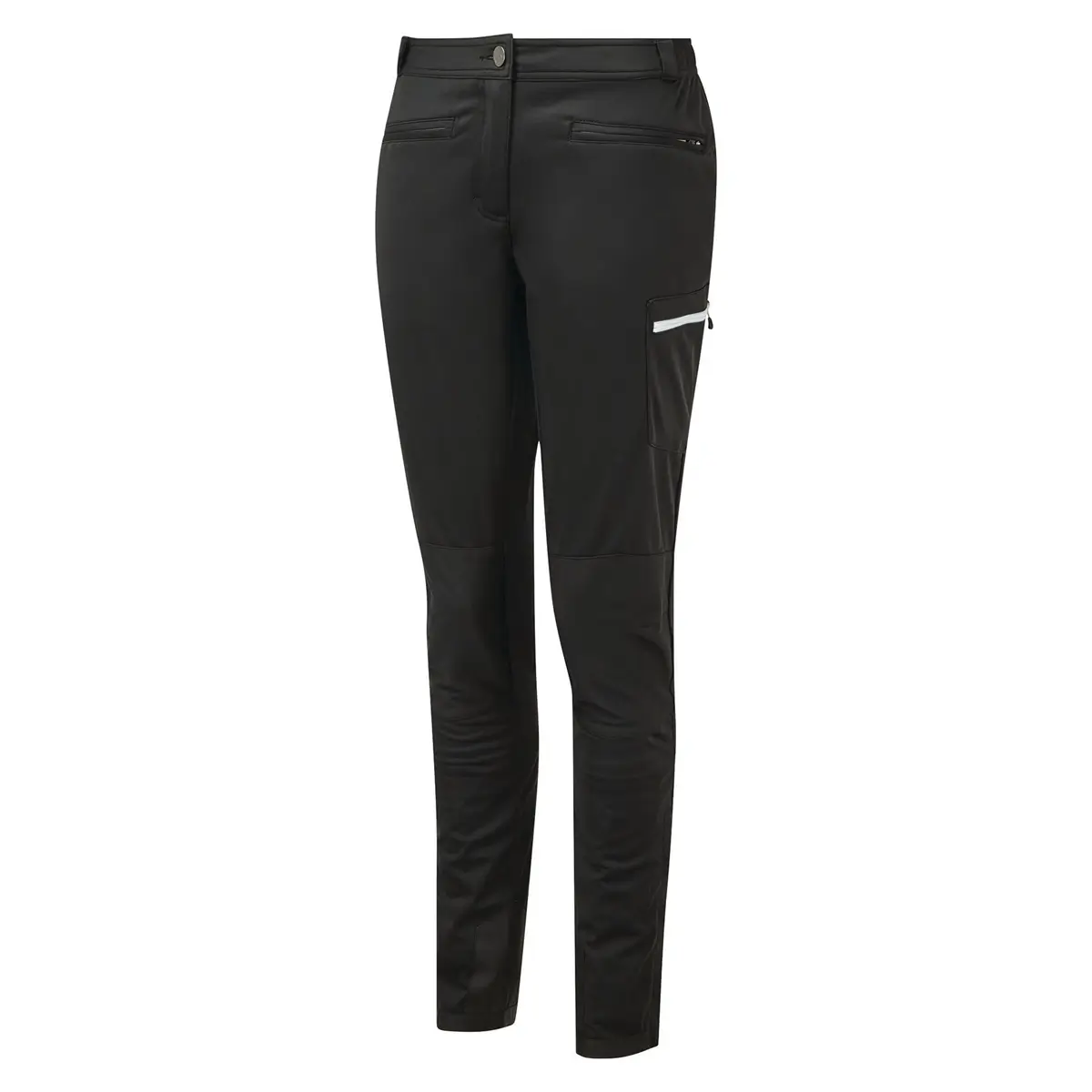 Damen Softshellhose schwarz