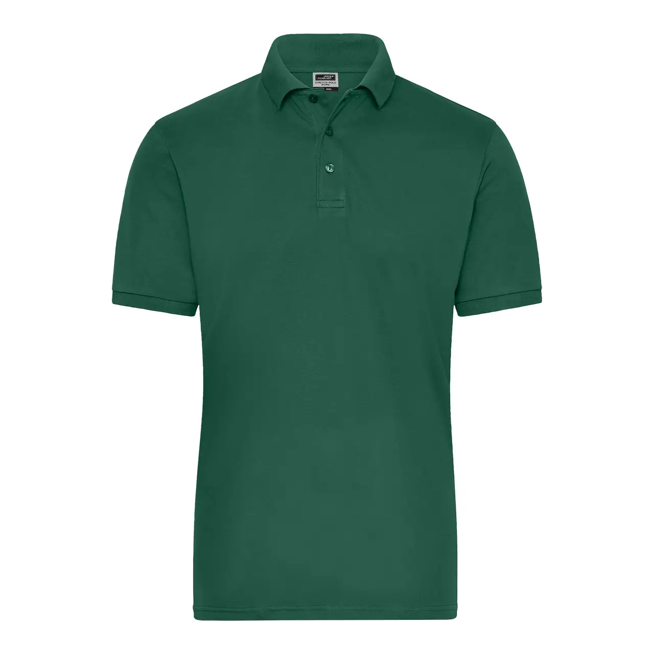 Herren Poloshirt, Farbe hellgrau, frontansicht