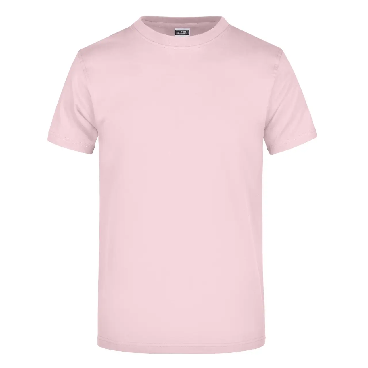 Daiber T-shirt JN002 mit rundhalsausschnitt  in der farbe rosa, frontansicht