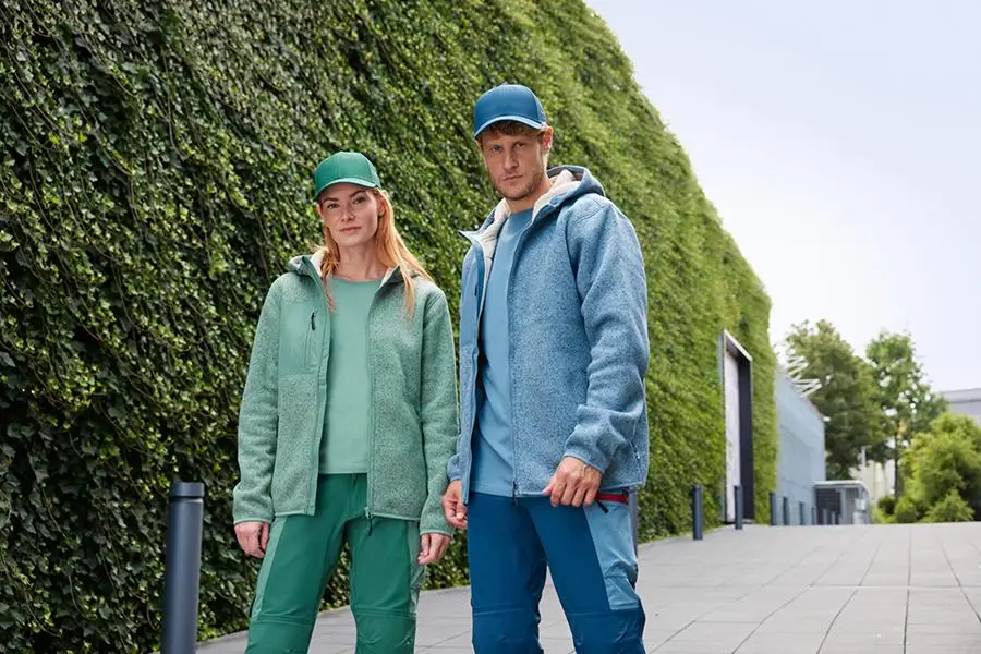 Daiber Workwear Strick-Fleecejacke JN1874 für Damen und Herren im Outdoor-Lifestyle