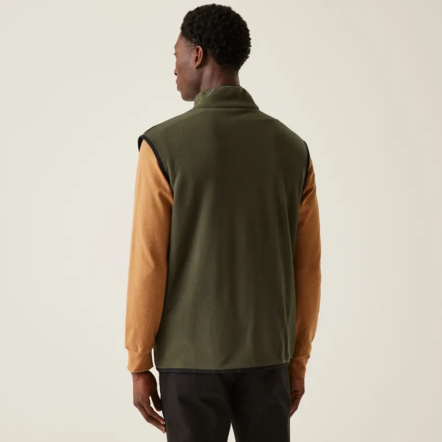 Frankie Fleeceweste für Herren khaki Mann mit Fleeceweste farbe khaki