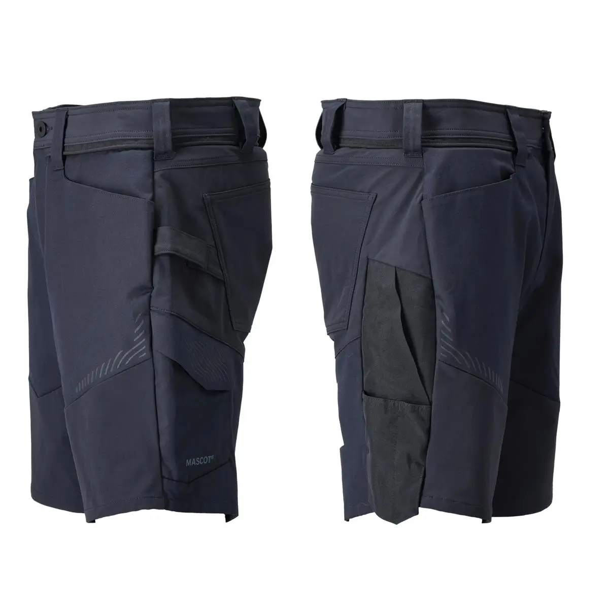 MASCOT® Shorts Customized schwarzblau ansicht seite