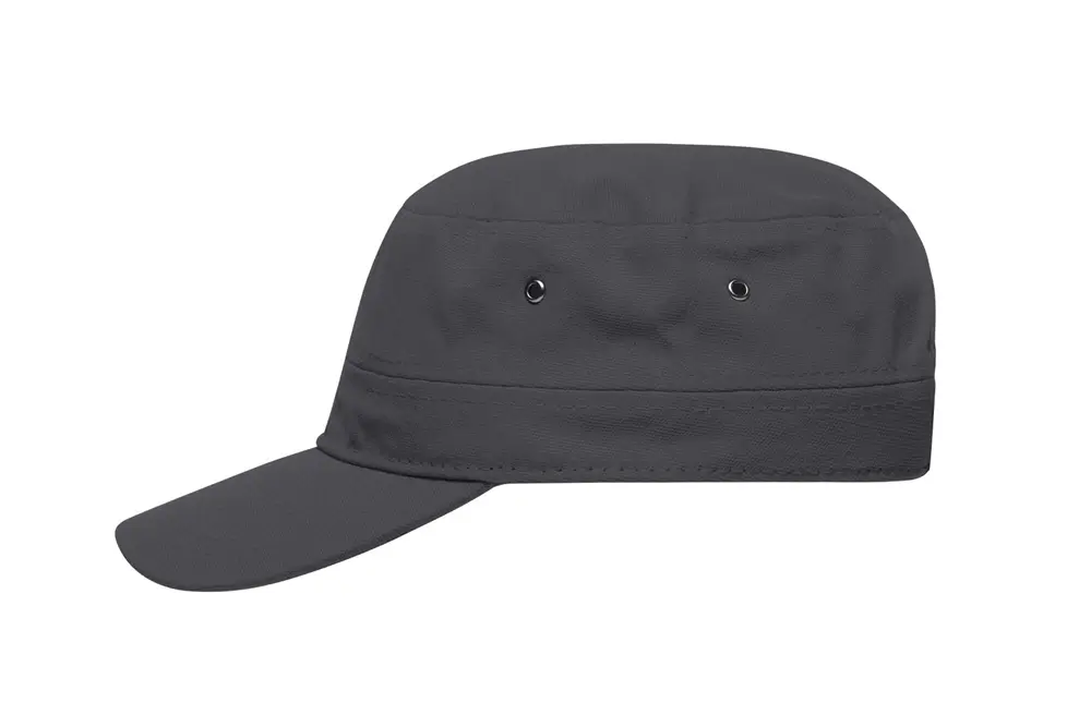 military-cap-anthrazit-james-nicholson ansicht links