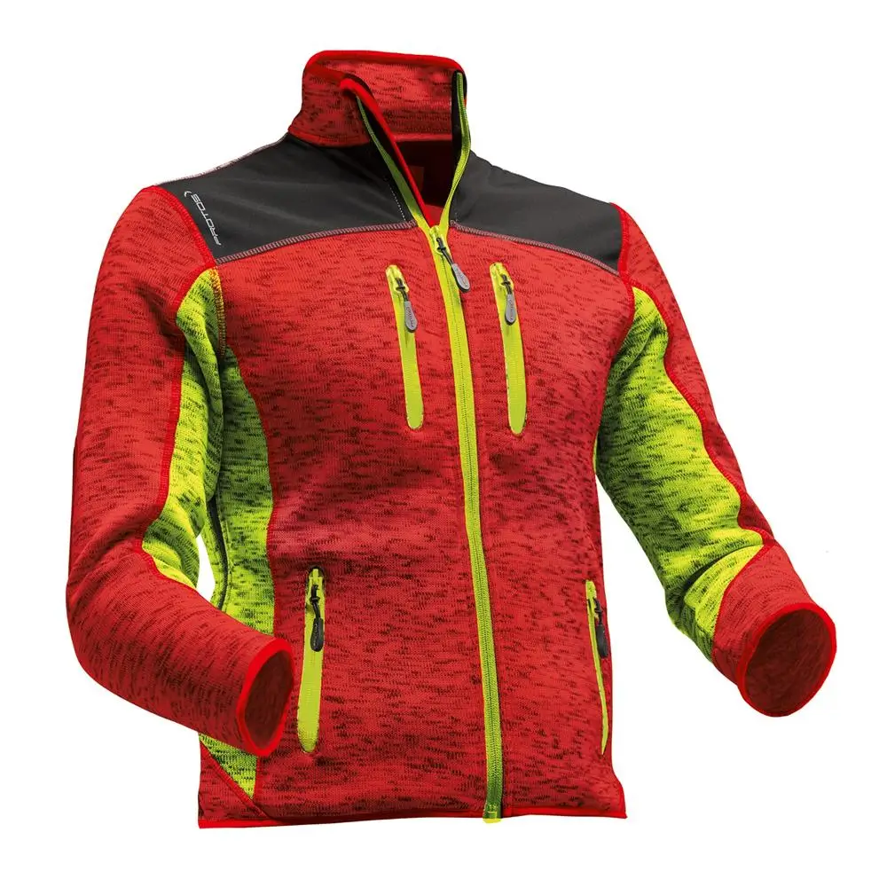 Pfanner Kinderjacke Protos Inuit rot-neongelb