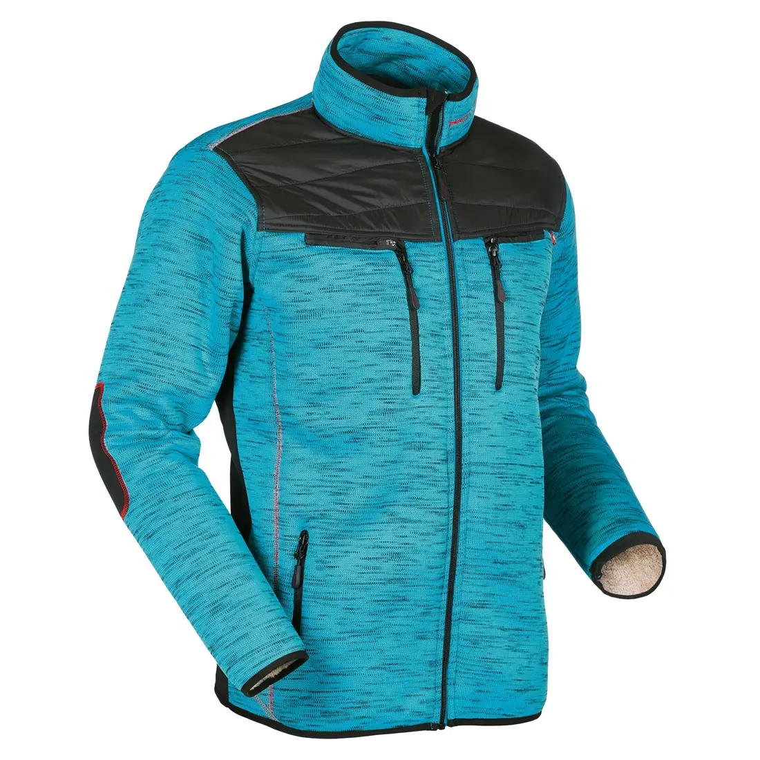 Protos Inuit Winterjacke Teddy blau-melange